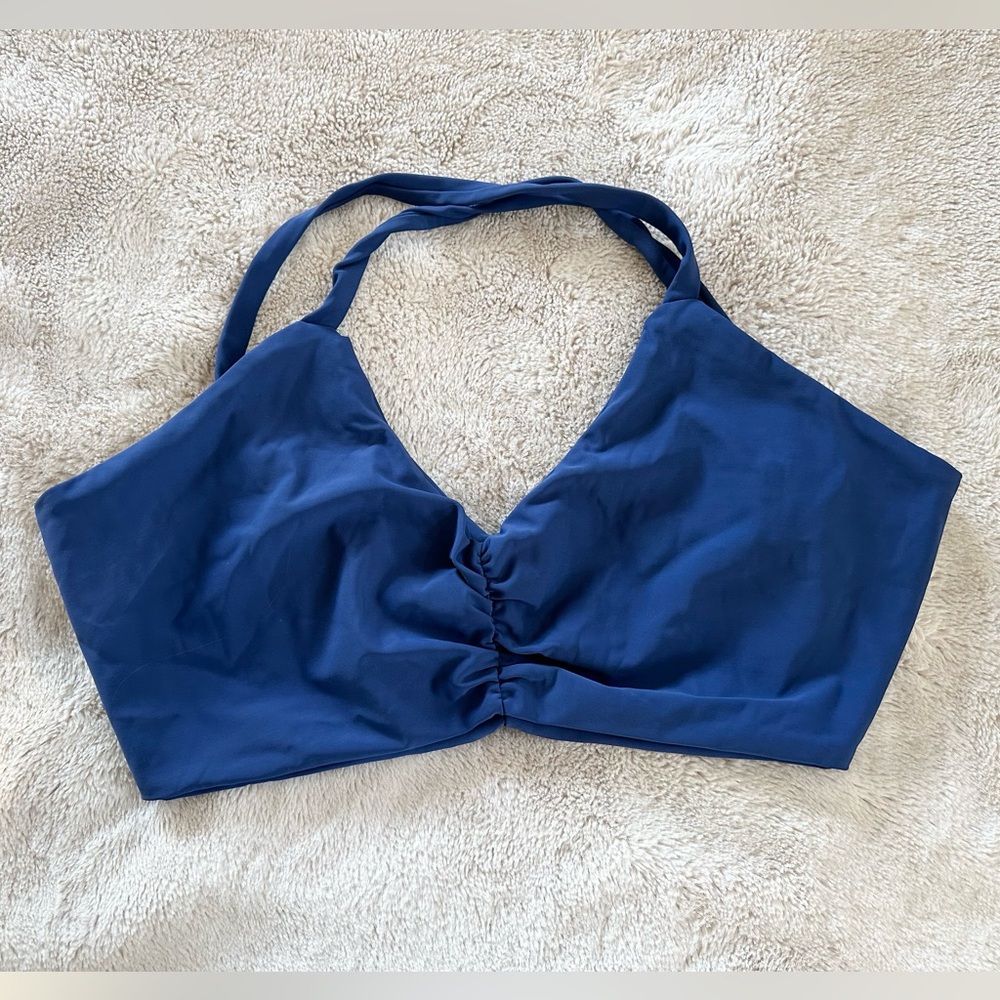 Fused Hawaii Navy Kohanaiki Top